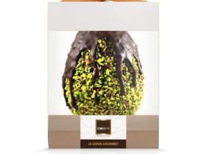 Uova di Pasqua gourmet Fondente e Pistacchi