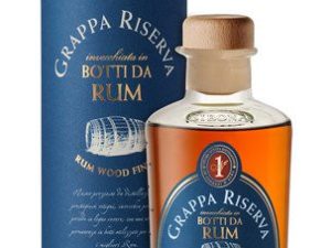 Grappa Riserva affinata in Botti da Rum