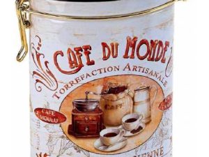 Scatola di latta ovale