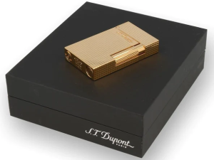 S. T. Dupont Accendino Ligne 2 Diamond Head Yellow Gold