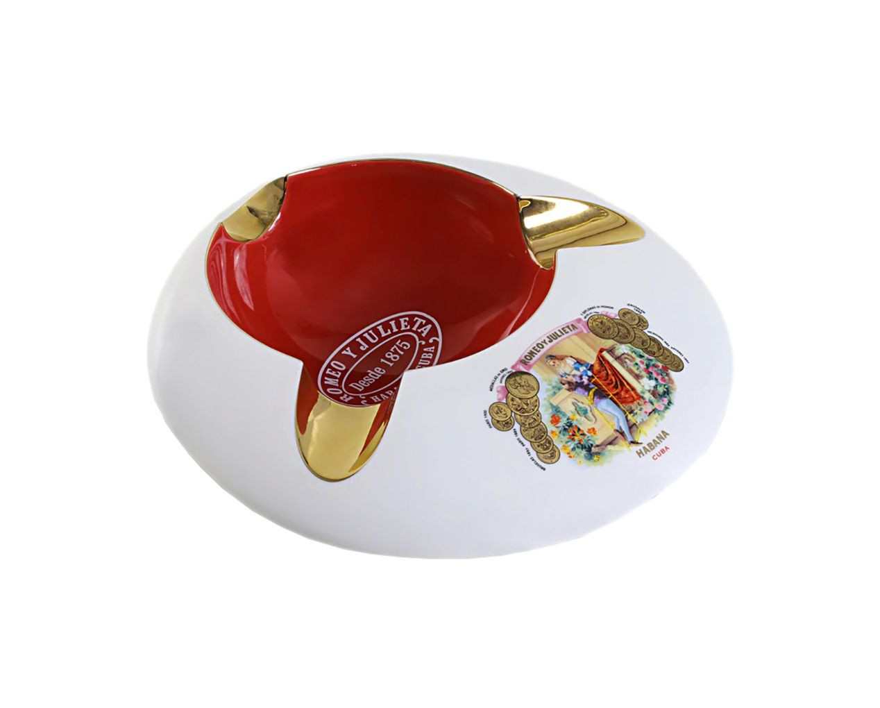 1897.jpg Posacenere Romeo y Julieta per 3 sigari