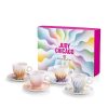 Set 4 tazze Cappuccino Art Collection Judy Chicago Products 1997 100x100