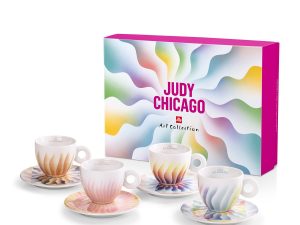 Set 4 tazze Cappuccino Art Collection Judy Chicago