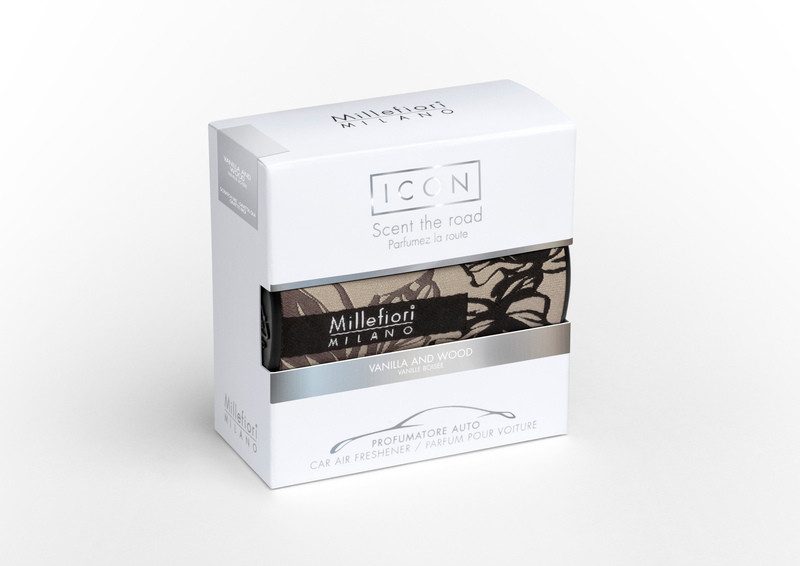 Vanilla & Wood texitle floral millefiori milano profumatori auto