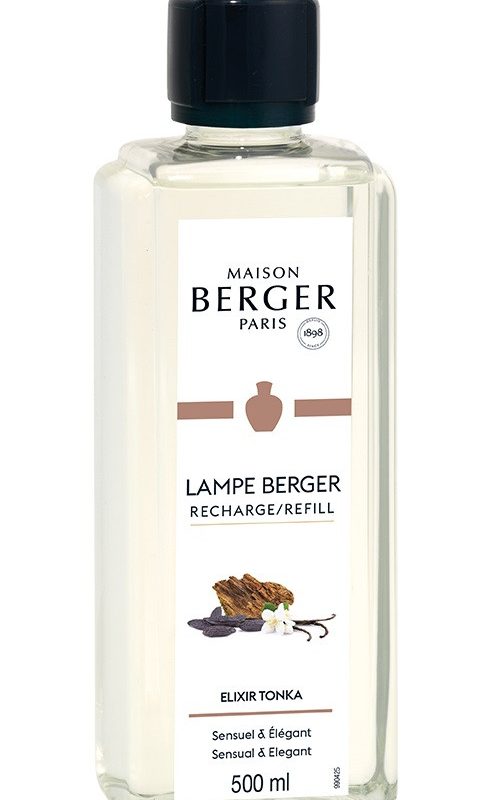 Elixir Tonka ricarica per lampe berger 500 ml