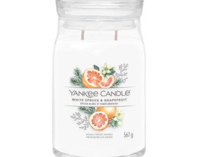 White spruce & grapefruit candela signature grande