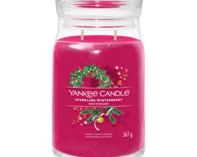 Sparkling winterberry signature candela grande