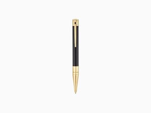 D-Initial Black & Golden penna