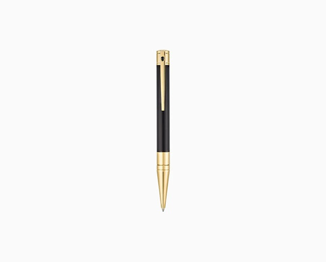 D-Initial Black & Golden penna D-Initial Black & Golden penna