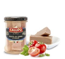 Filetto di tonno al naturale 200 gr riserva oro