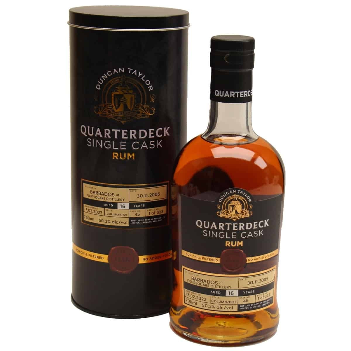 Rum Quarterdeck Single Cask 16Y Rum Quarterdeck Single Cask 16Y