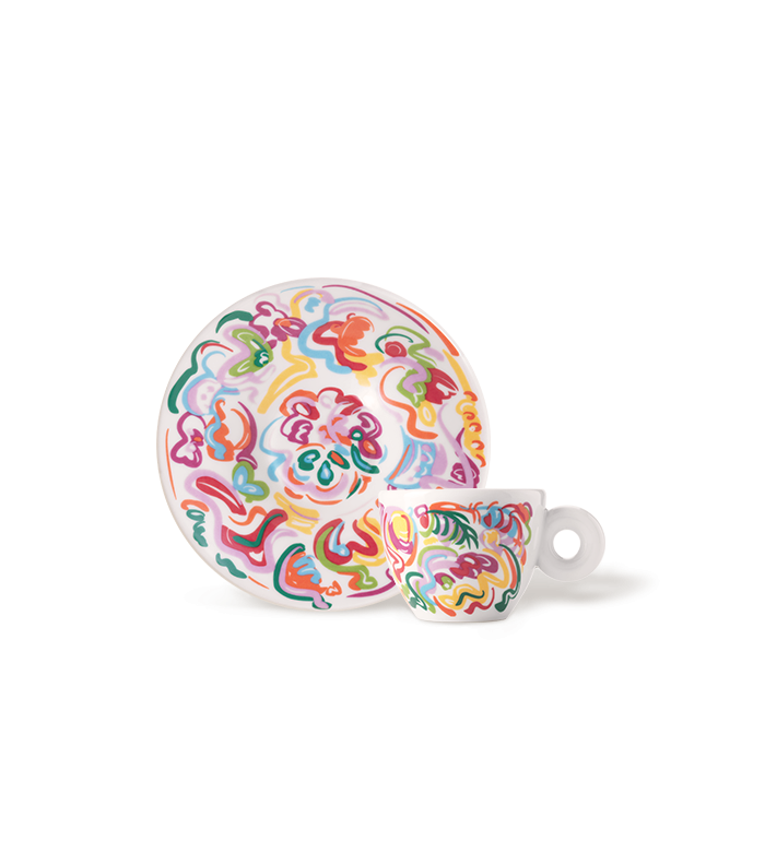 2739.jpg Set 4 tazze da espresso - Illy Art Collection SOL CALERO - immagine 2