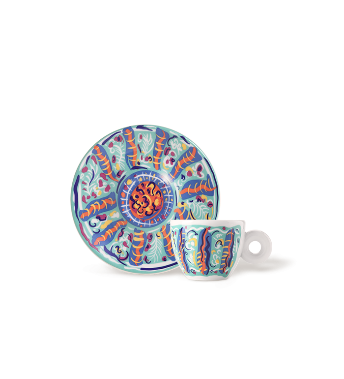 2740.jpg Set 4 tazze da espresso - Illy Art Collection SOL CALERO - immagine 3