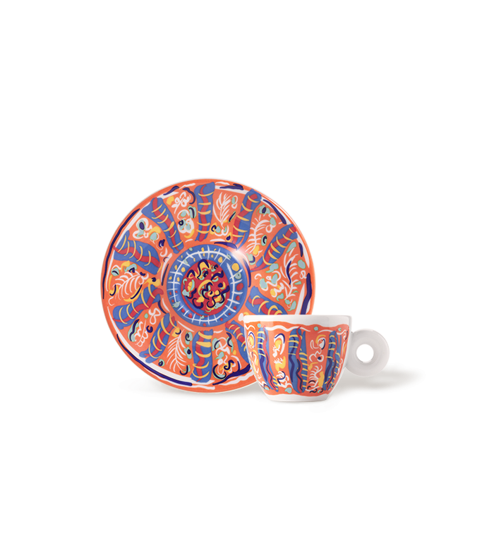 2741.jpg Set 4 tazze da espresso - Illy Art Collection SOL CALERO - immagine 4