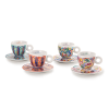 Set 4 tazze cappuccino - Art Collection SOL CALERO Set 4 tazze cappuccino - Art Collection SOL CALERO