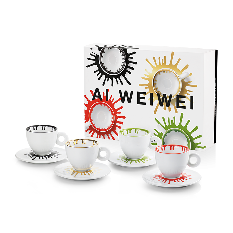 Set 4 Tazze Caffè Atr Collection Ai Weiwei