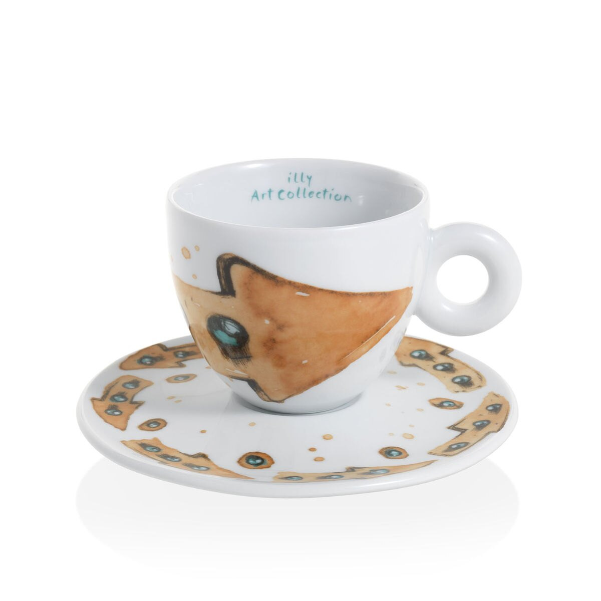 399.jpg Set 6 Tazze Cappuccino Art Collection Max Petrone - immagine 5