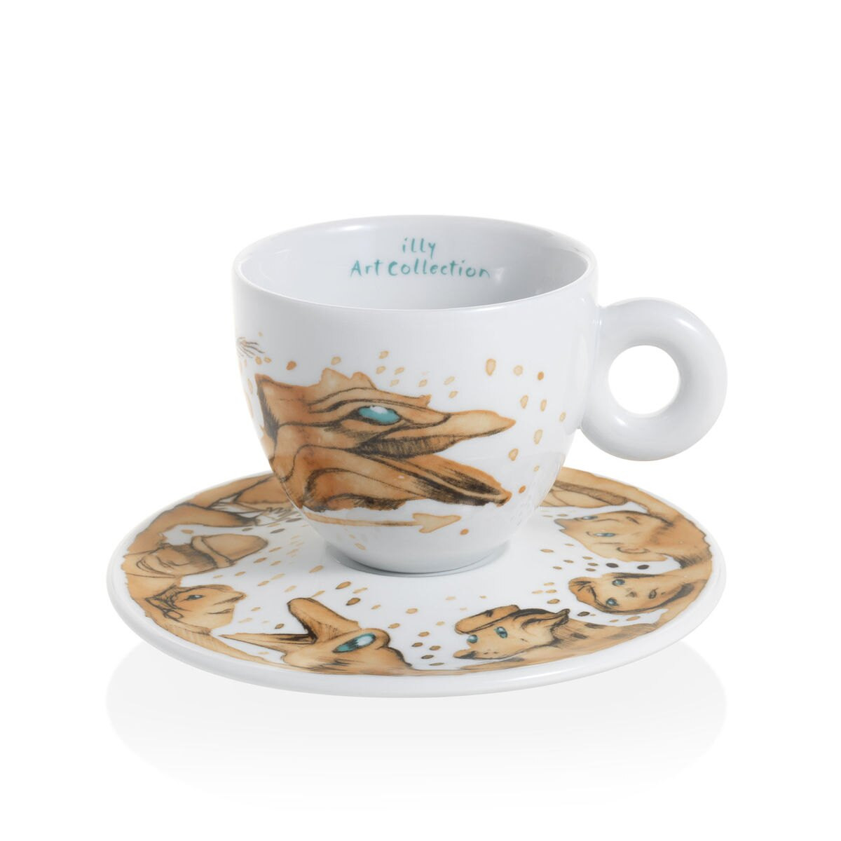 400.jpg Set 6 Tazze Cappuccino Art Collection Max Petrone - immagine 6