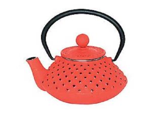 Teiera in Ghisa Japan Tea Arancio