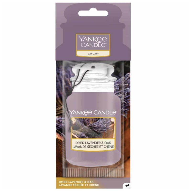 Car Jar Dried Lavender & Oak