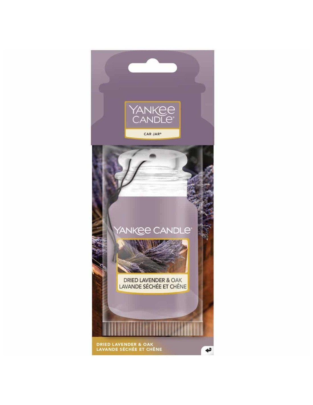 795.jpg Car Jar Dried Lavender & Oak