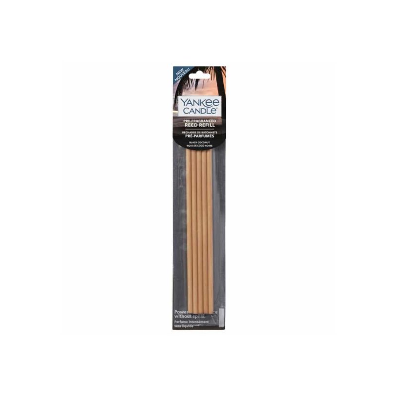 Pre-Fragranced Reed Ricarica Black Coconut