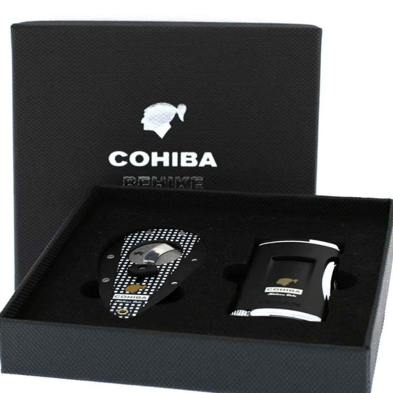 Set Accendino e tagliasigari cohiba