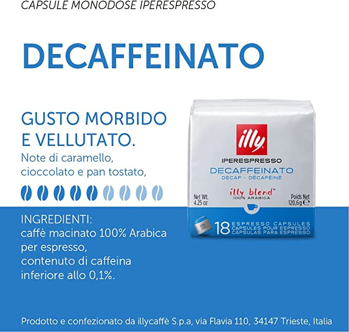 985.jpg 6 Confezioni da 18 Capsule Iperespresso Decaffeinato - immagine 3